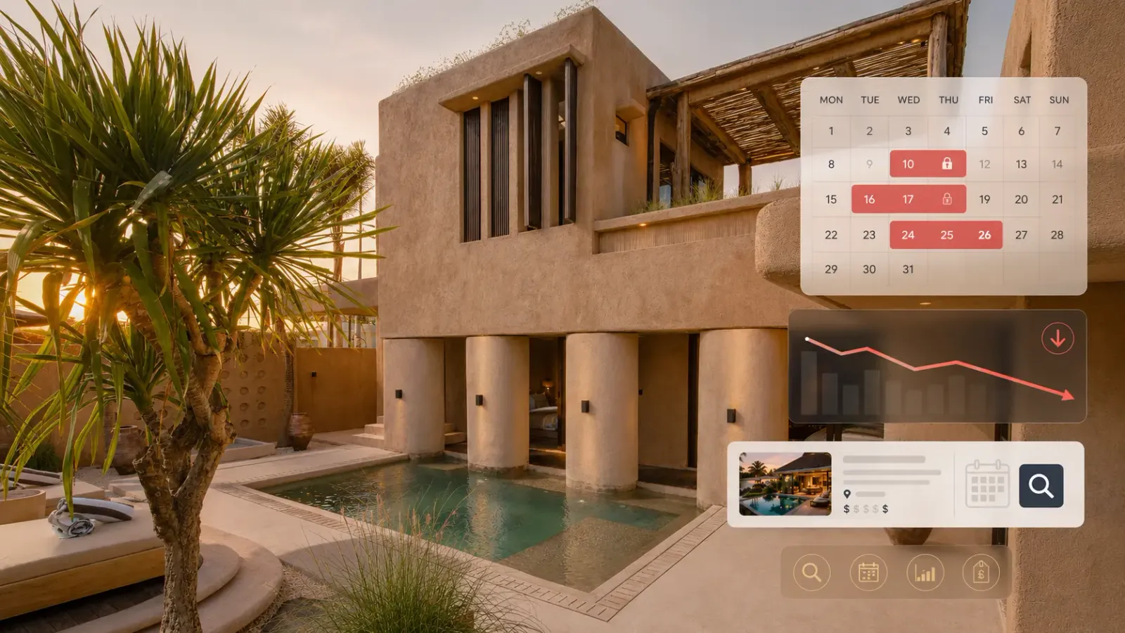 How Long Calendar Blocks Affect Your Villa Booking Performance on OTAs